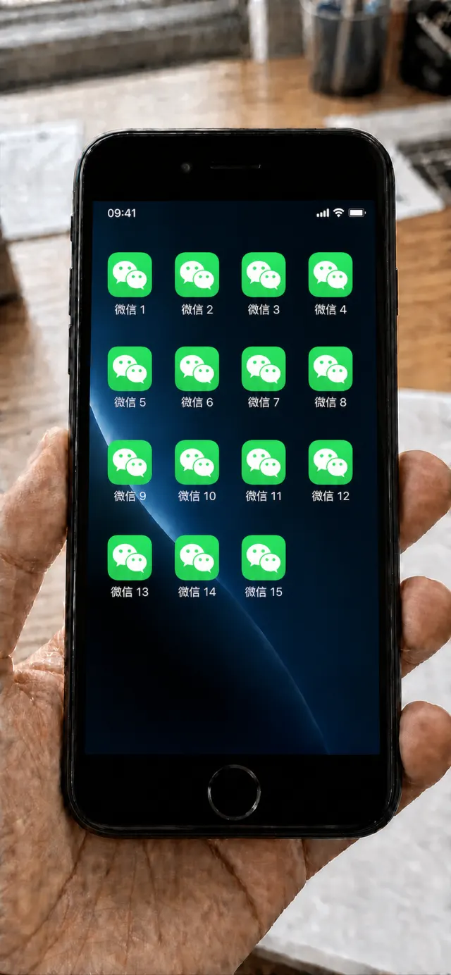 iPhone 上多開多個 微信