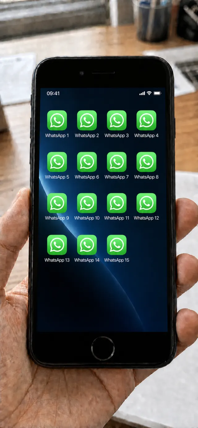 iPhone 上多開多個 WhatsApp